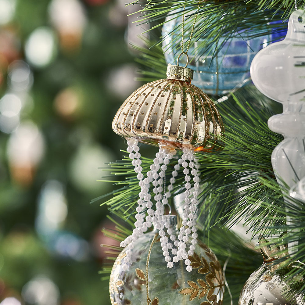 Under The Sea Gold Jelly Fish