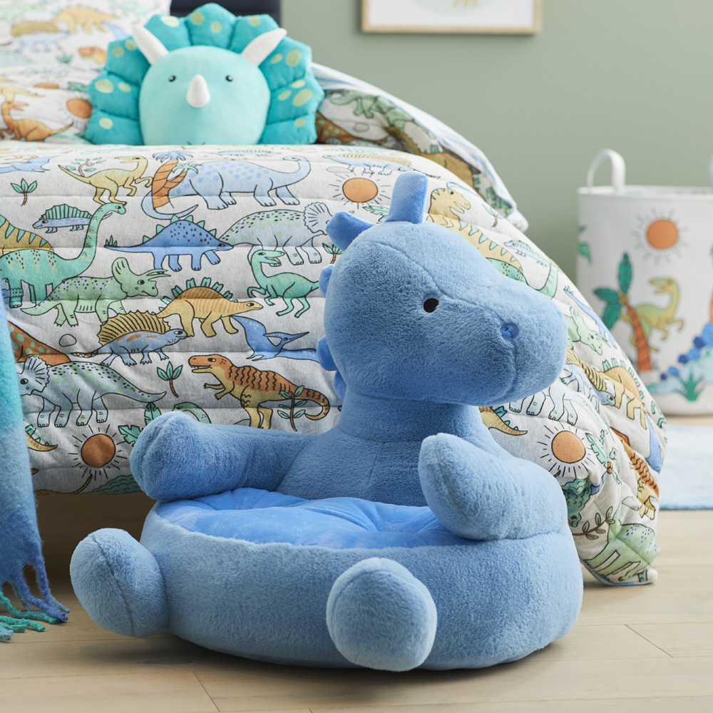Tex T-Rex Blue Cuddle Chair