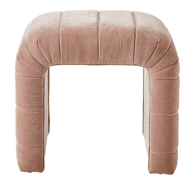 Carson Dusty Rose Ottoman