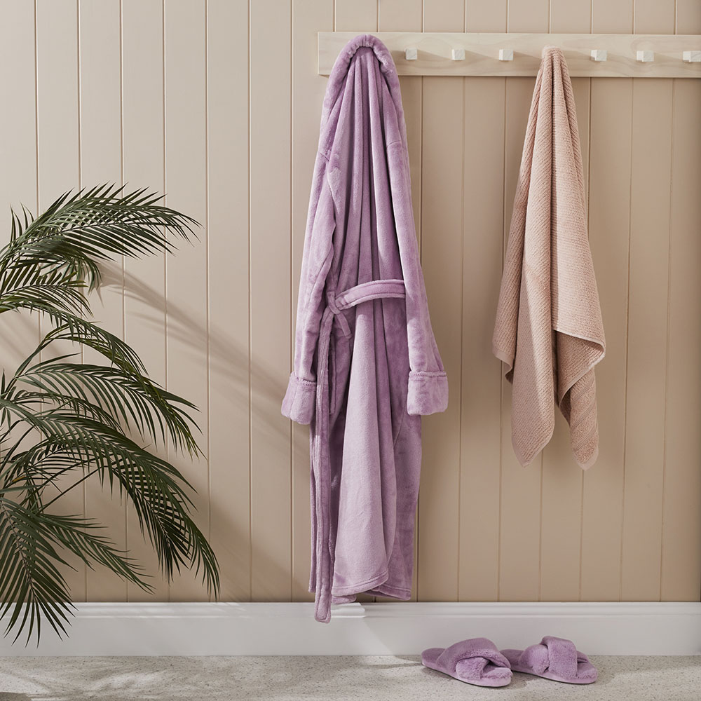 Ultra Soft Mauve Bathrobe