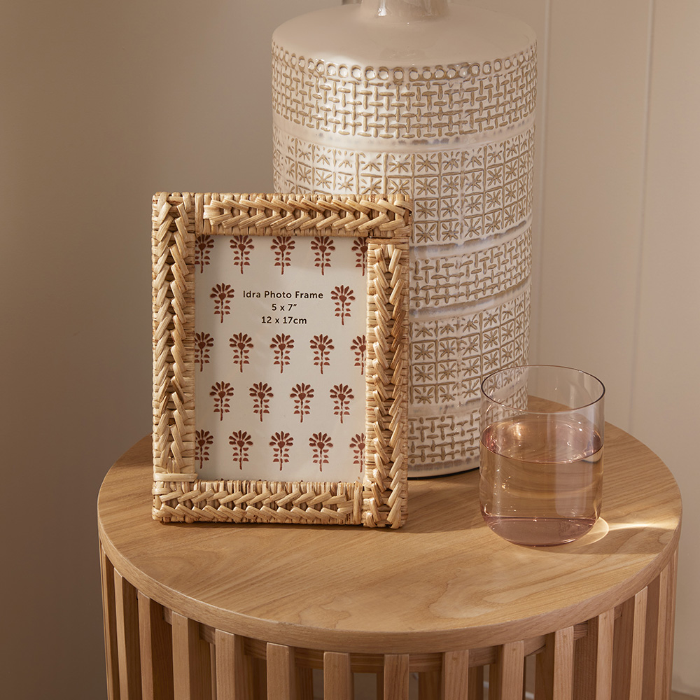 Idra Natural Large Photo Frame