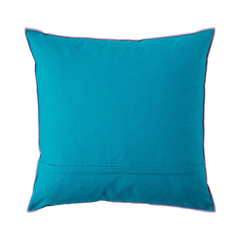 Sia Green Check Cushion