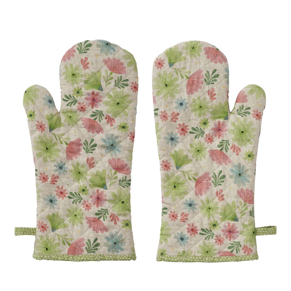 Valentina Multi Oven Mitts Pack of 2