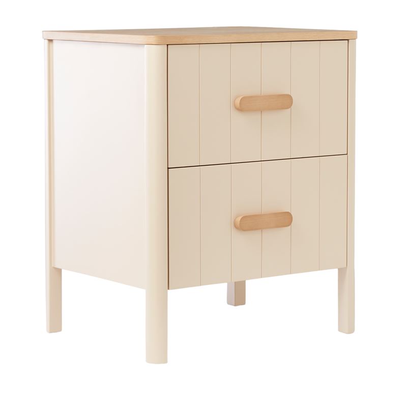 Harley Almond Bedside Table