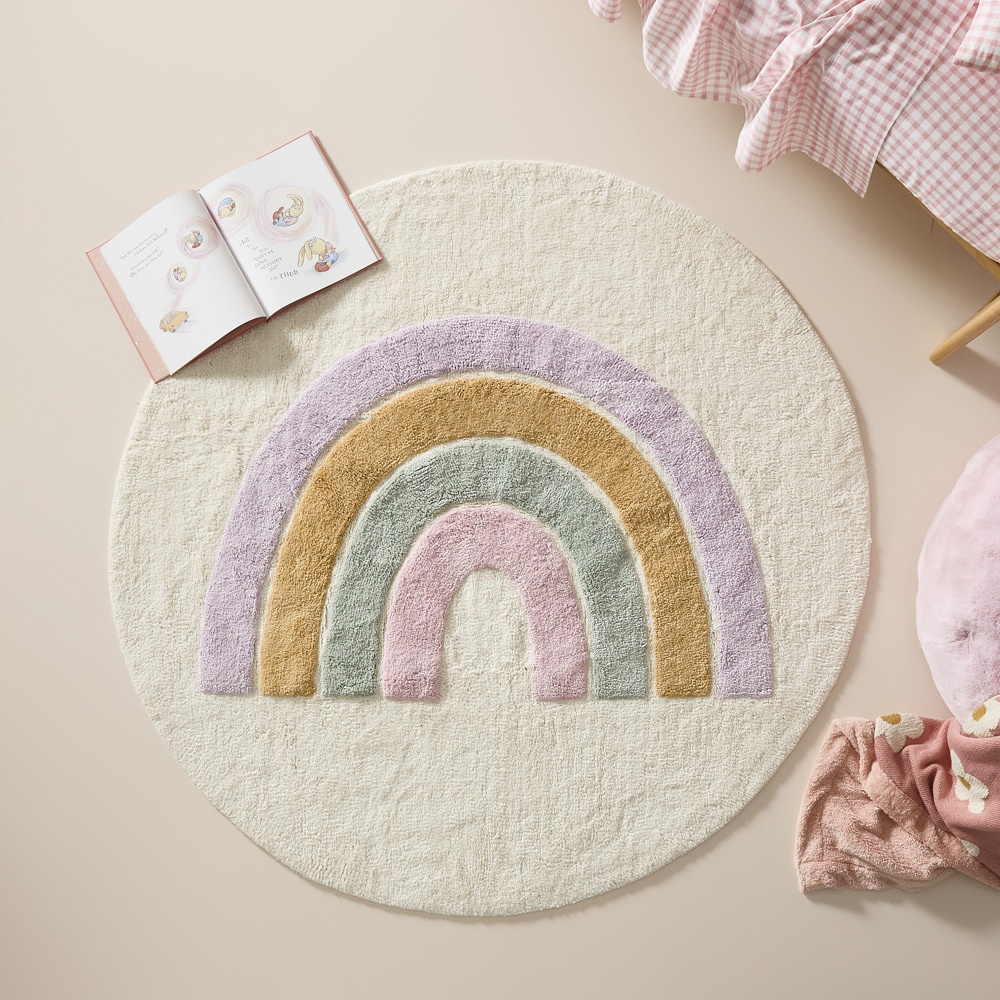 Decorative Rainbow Rug