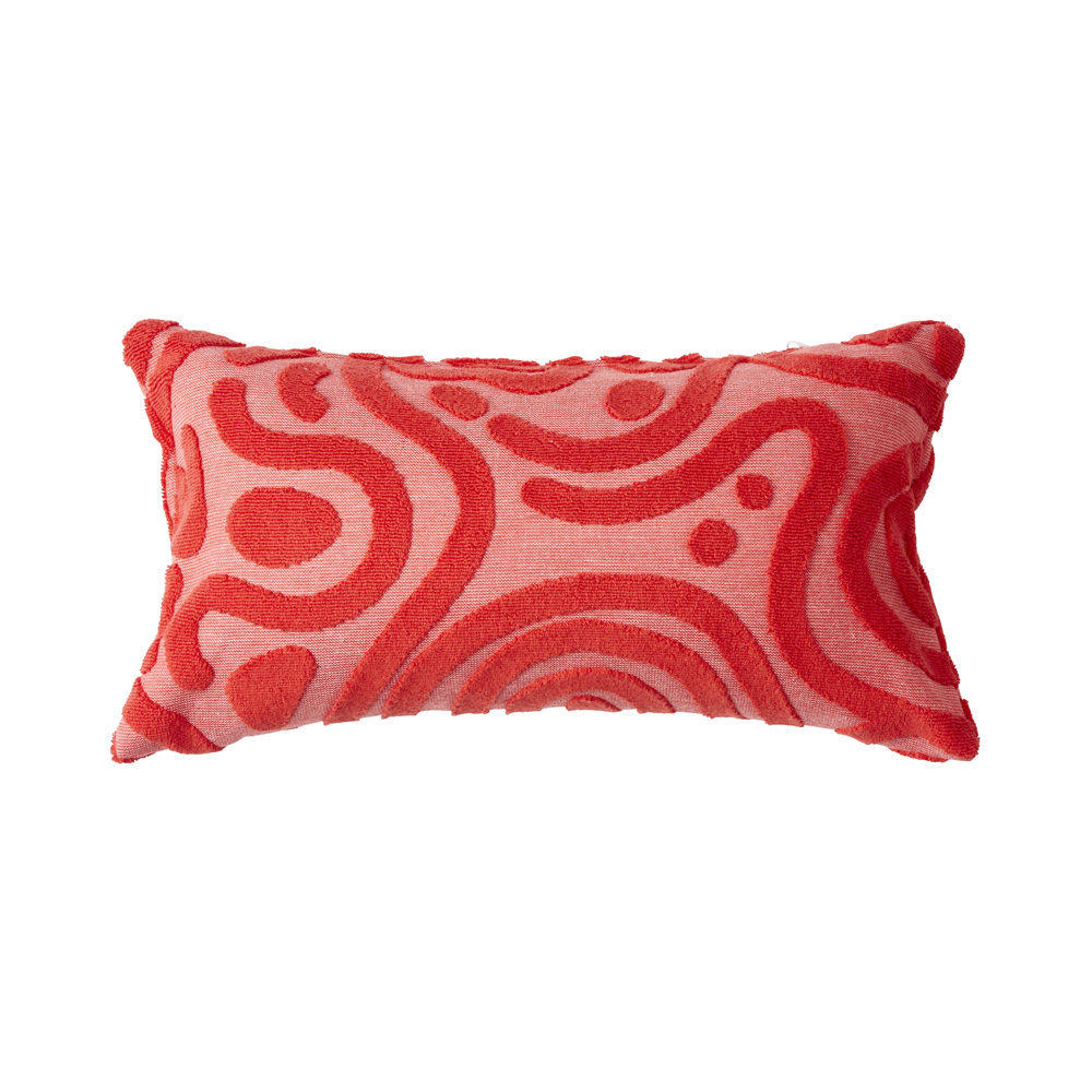 Samoa Red Inflatable Beach Pillow