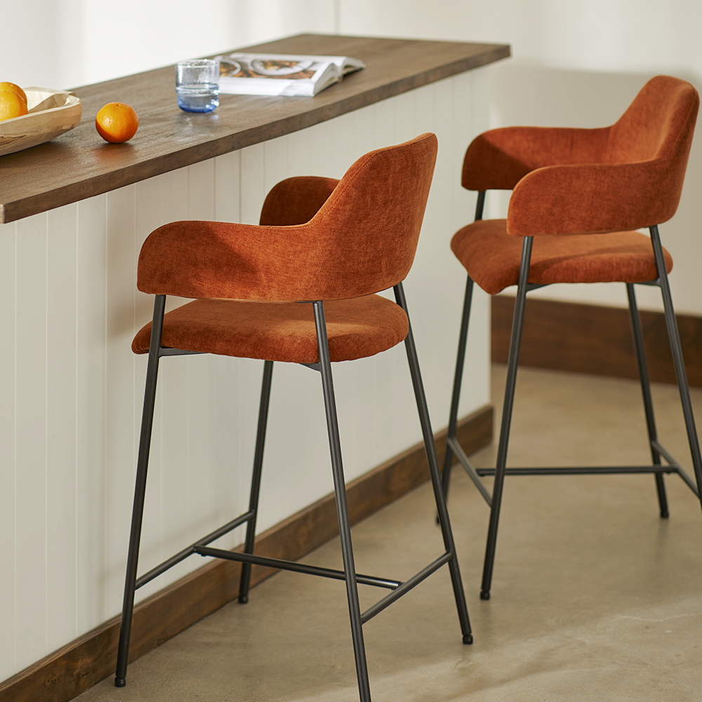 Rhodes Copper Counter Stool