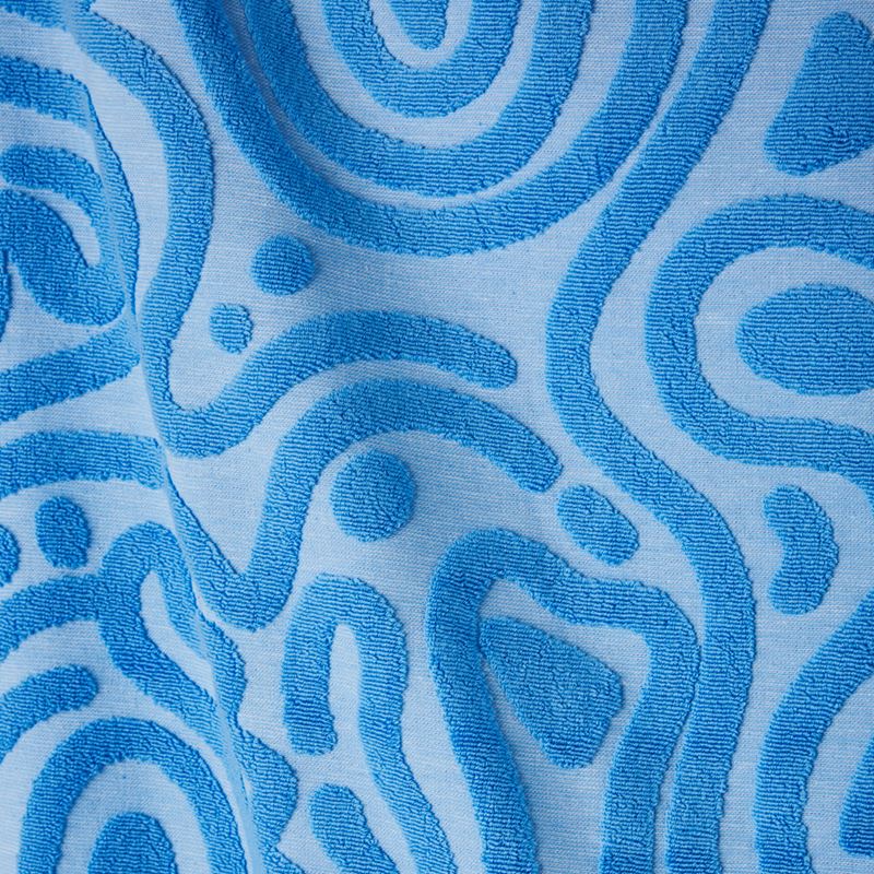 Samoa Blue Quick Dry Beach Towel