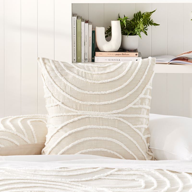 Horizon Natural Tufted Quilt Cover Separates