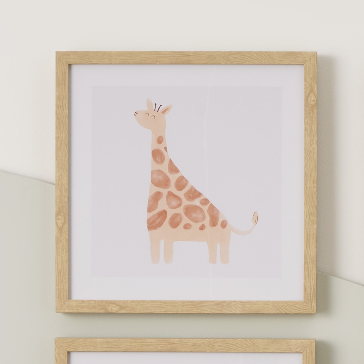 Nursery Giraffe Wall Art