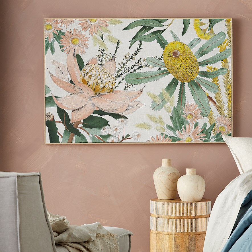 Native Bushland Natural Wild Bloom Wall Art