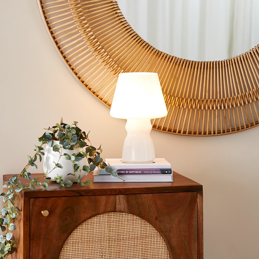 Gigi White Table Light