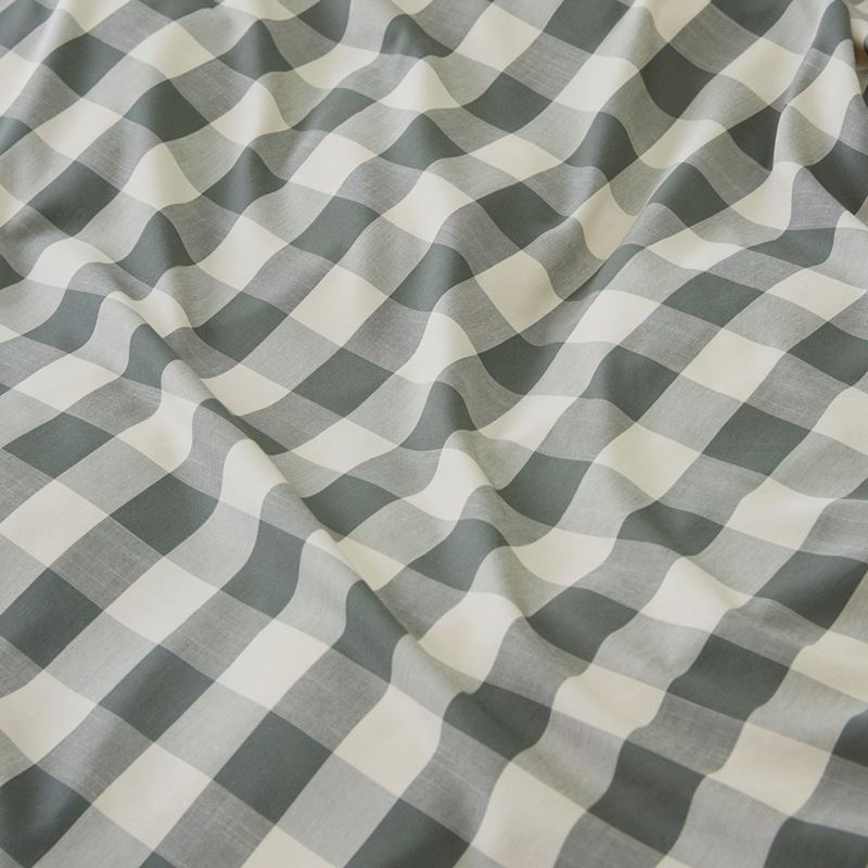 Bamboo Linen Cypress Check Pillowcases