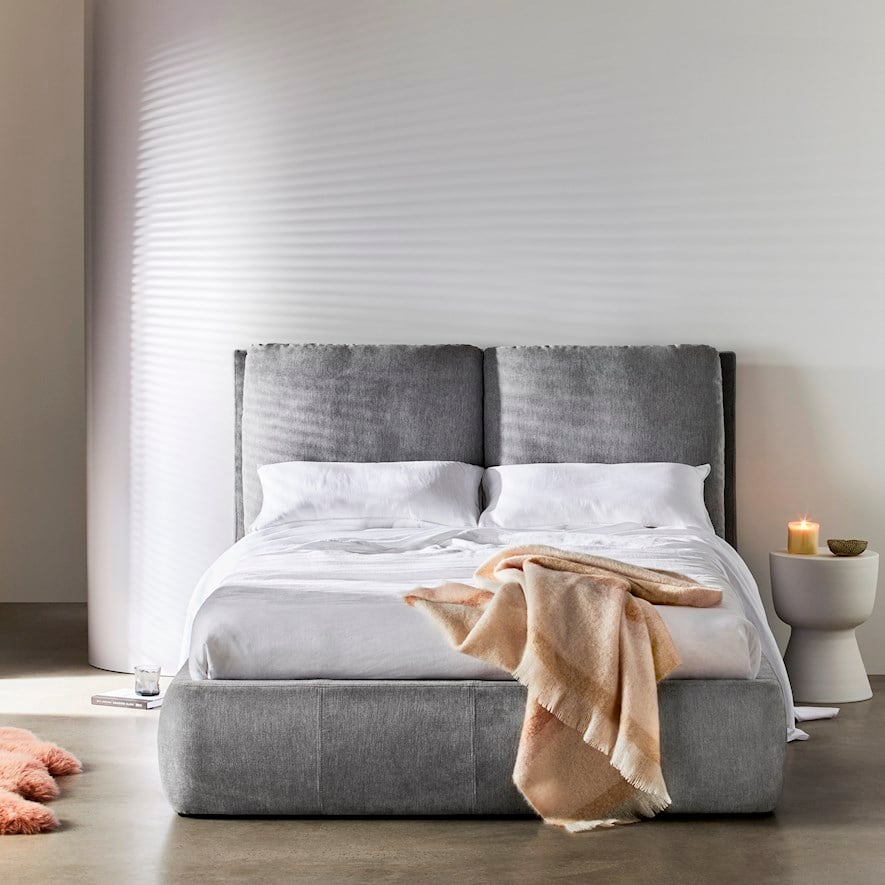 Hamina Grey Full Bed