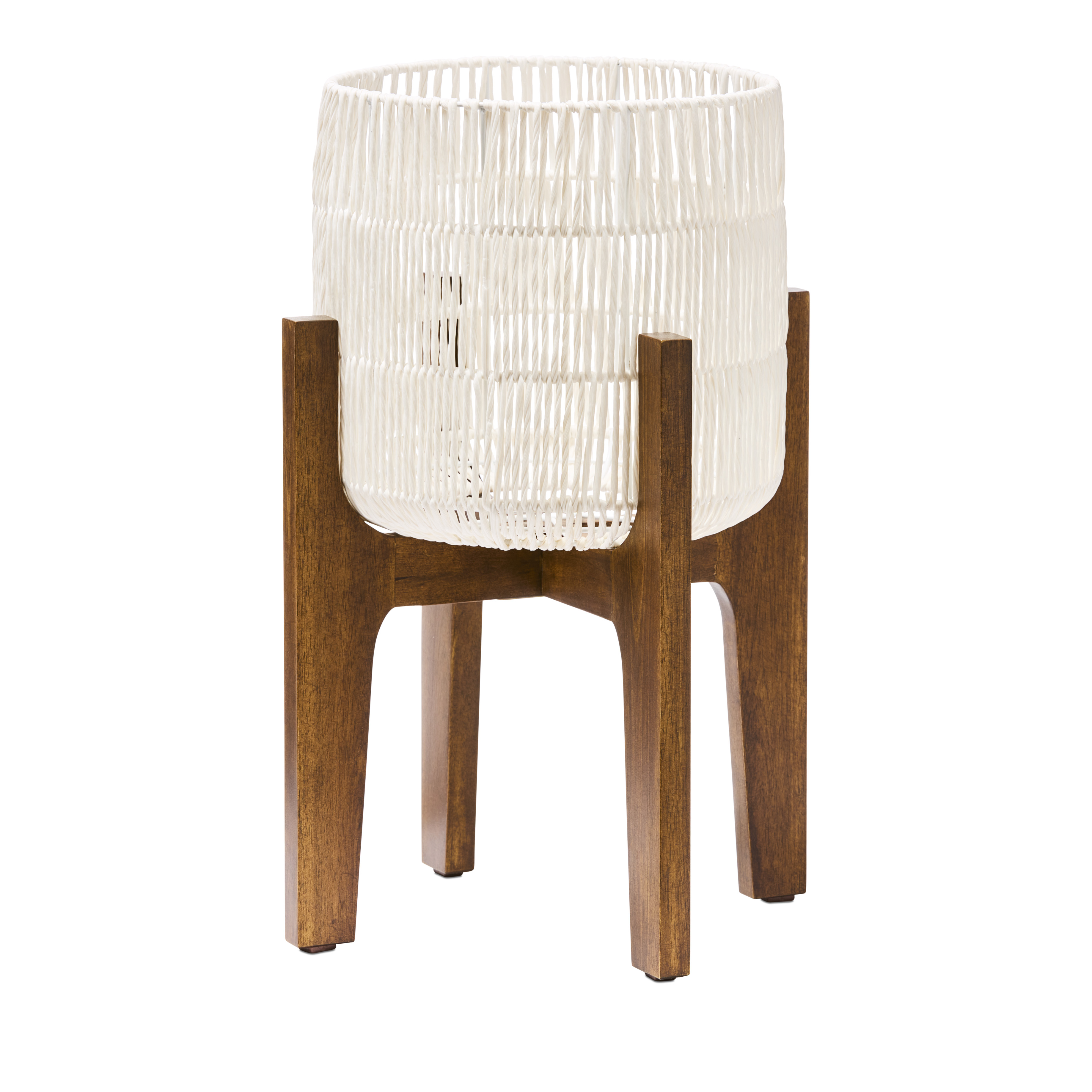 Navada White Plant Stand