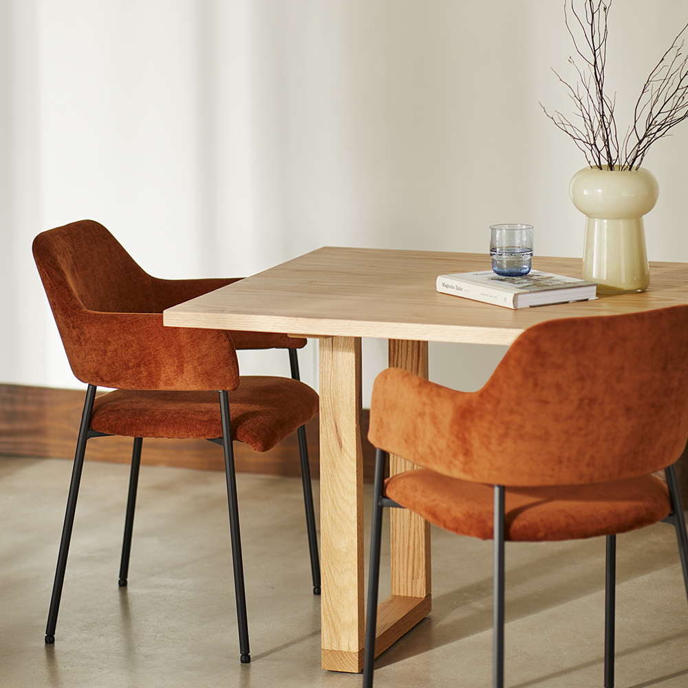 Rhodes Copper Dining Chair Set of 2