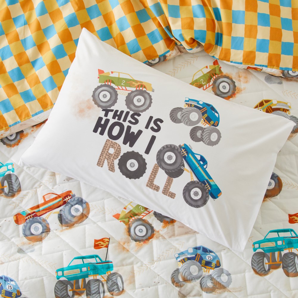 This Is How I Roll Kids Text Pillowcase