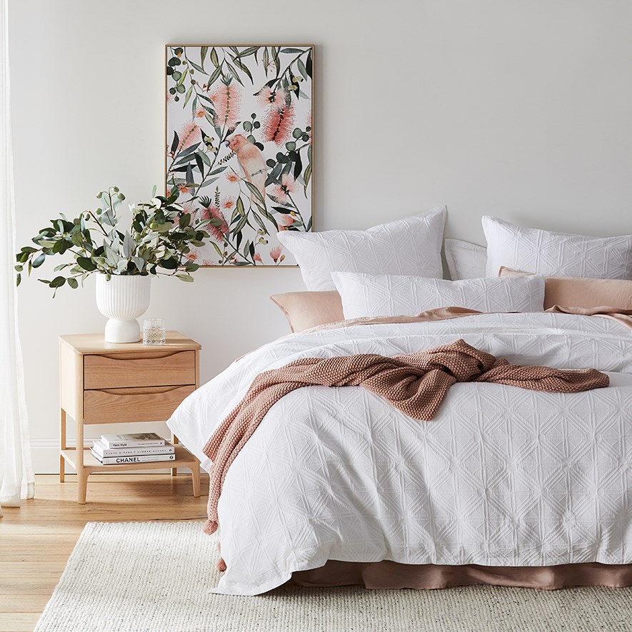 Villa White Quilt Cover Separates