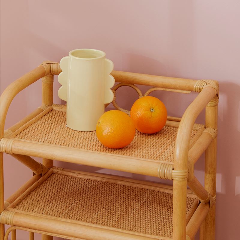 Sunset Pale Yellow Vase