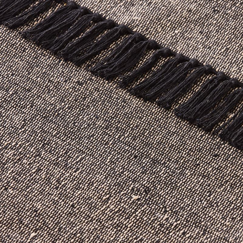 Norfolk Black & Natural Indoor Mat