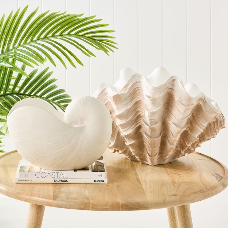 Marine Life Conch Statue