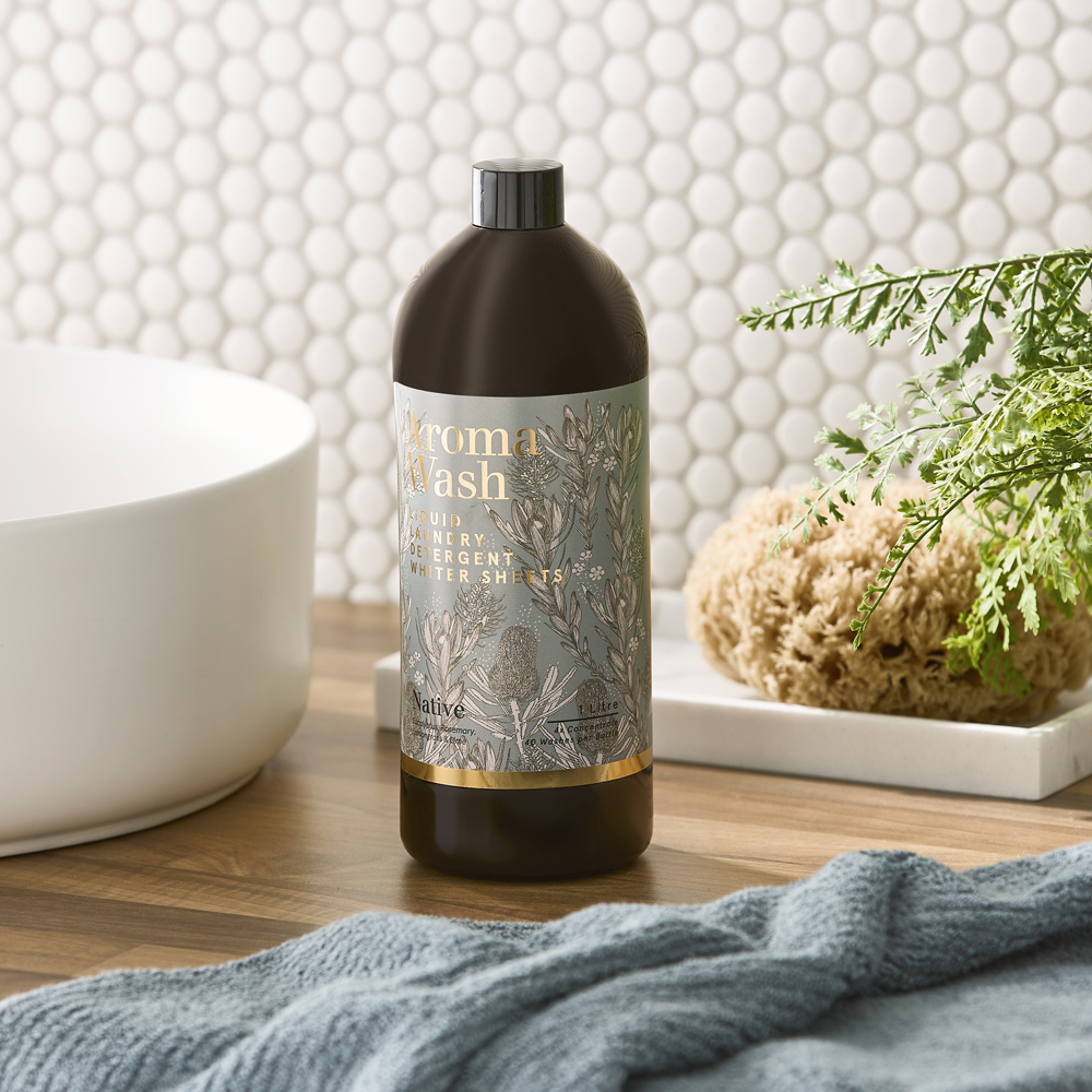 Native Whiter Sheets Laundry Liquid 1L