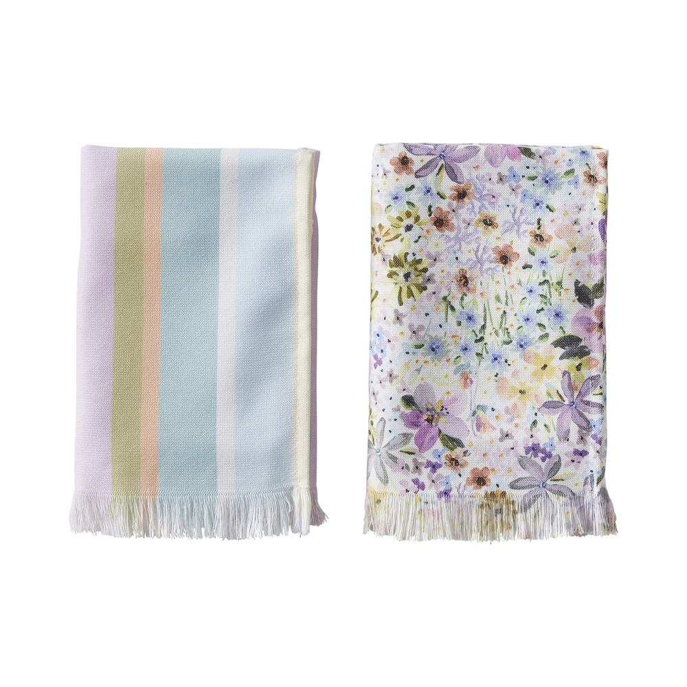 Summer Sorbet Multi Tea Towel Pack of 2