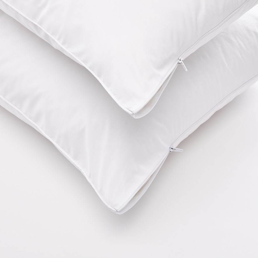 Cotton Pillow Protectors Twin Pack