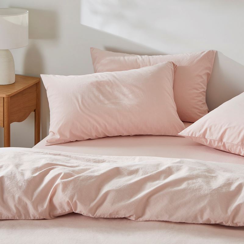 Stonewashed Cotton Blossom Pillowcases