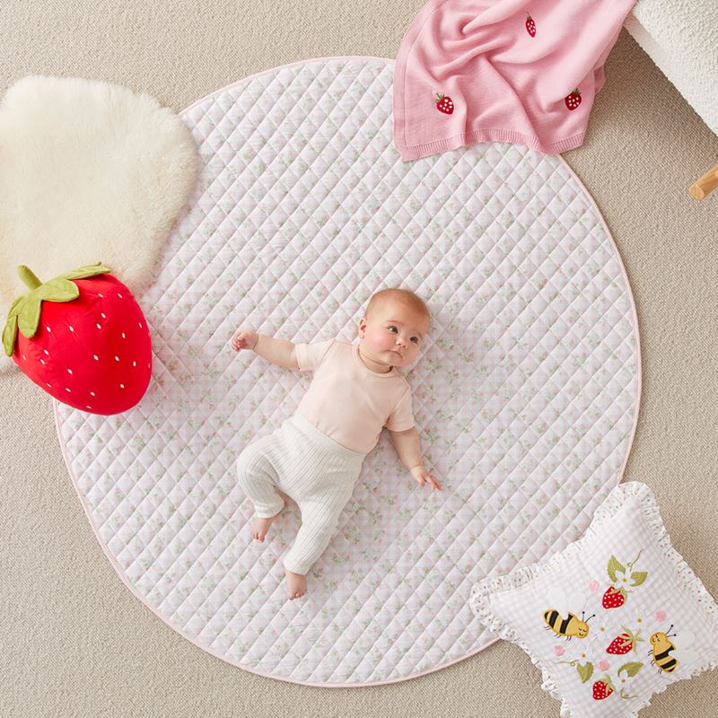 Heirloom Berry Sweet Jersey Play Mat