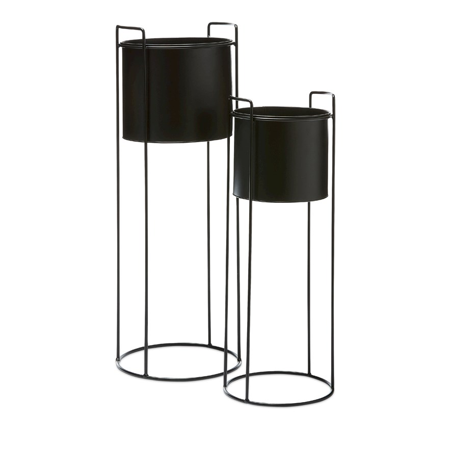 Santana Black Plant Stand