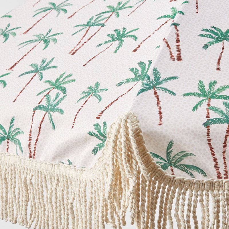 Palm Beach Green Holiday Beach Umbrella