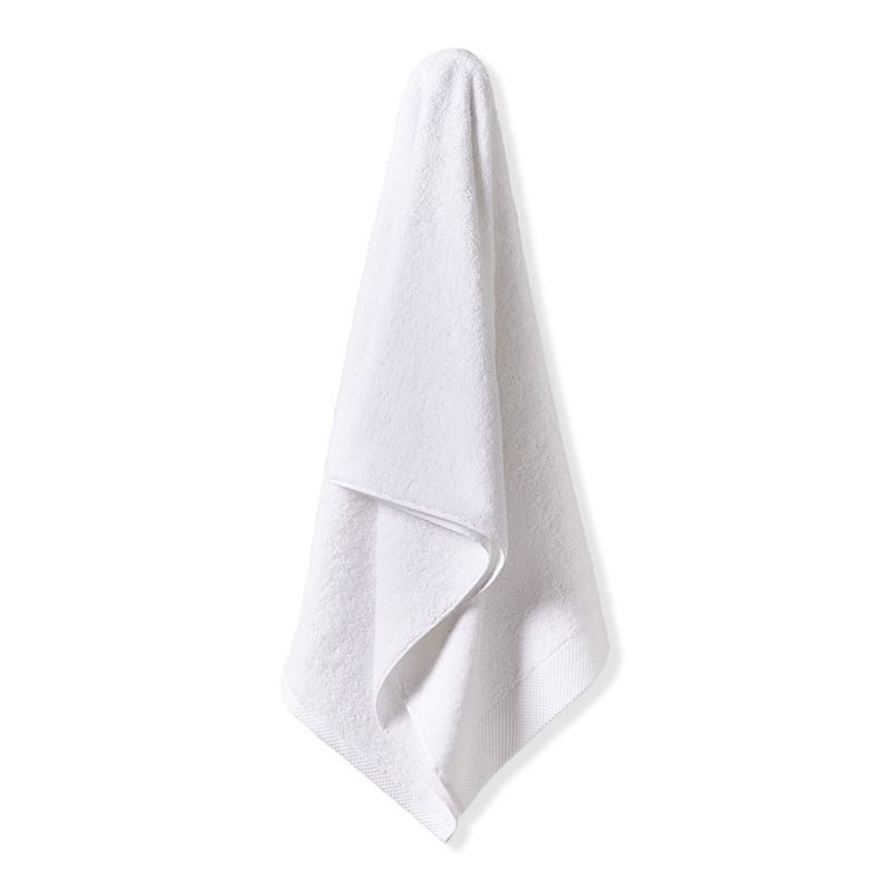 Navara Snow Solid Bamboo Cotton Towel Range