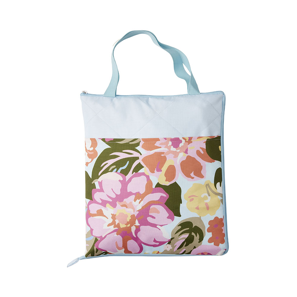 Byron Floral Blue Large Picnic Rug