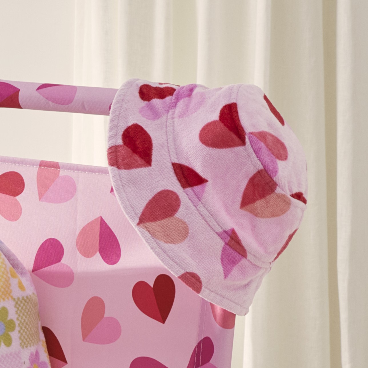 Kids Sweet Hearts Beach Bucket Hat