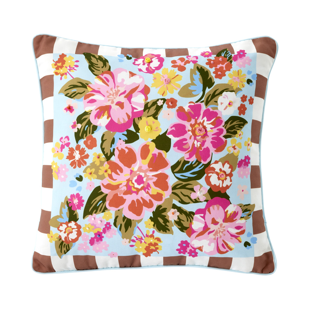 Outdoor Byron Floral Cushion