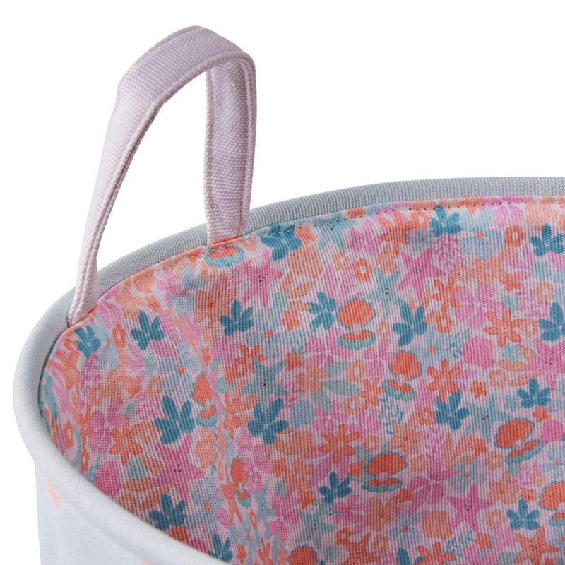 Sea Garden Designer Printed Basket