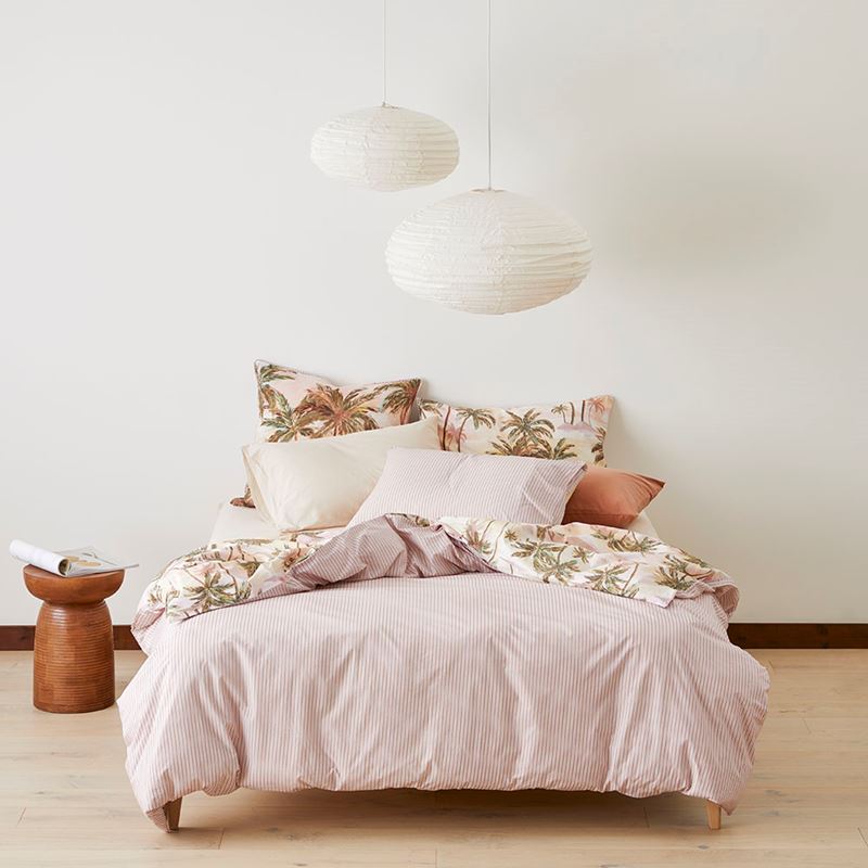 Sunset Palm Quilt Cover Set + Separates