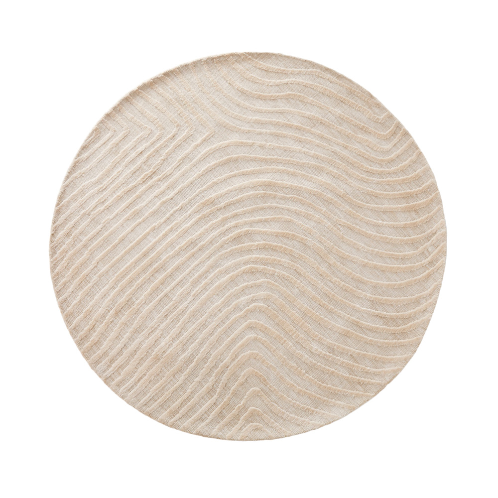 Torquay Natural Round Rug