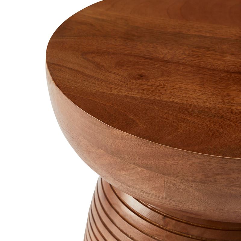Como Golden Oak Side Table