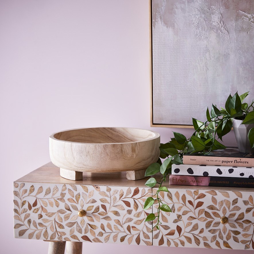 Jasper Natural Timber Bowl