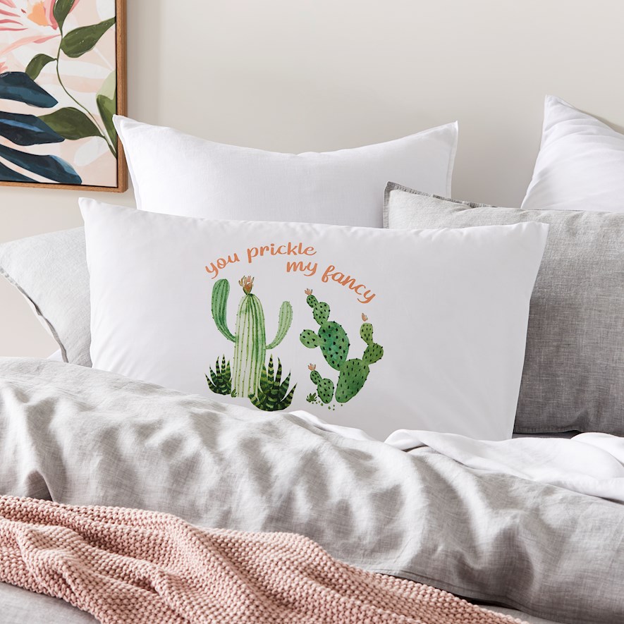 You Prickle My Fancy Text Pillowcase