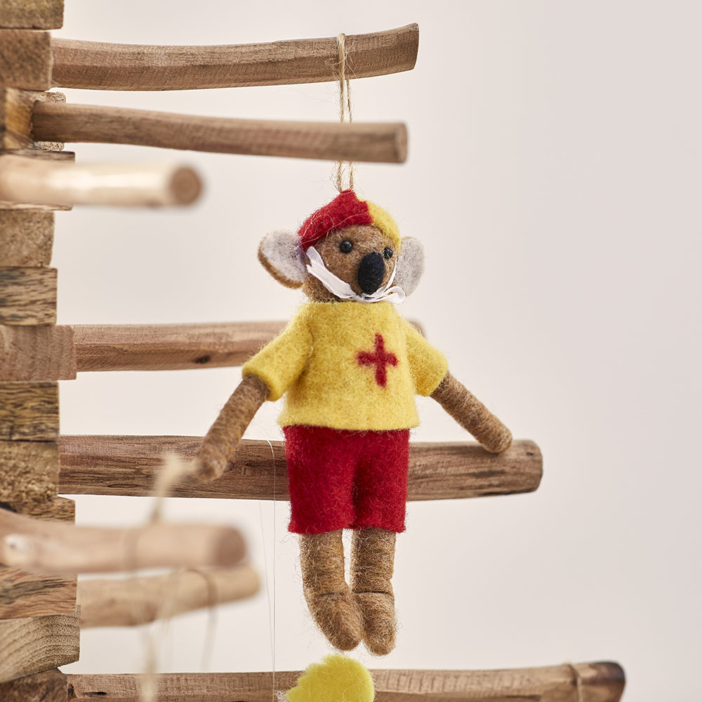 Felted Surf Guard Sporting Hero