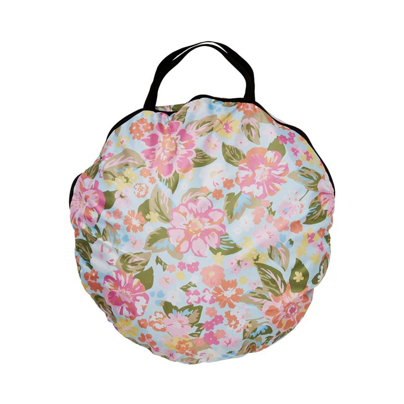 Byron Floral Blue Beach Pop Up Tent