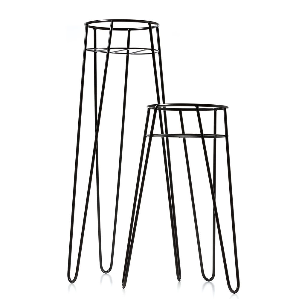 Vida Charcoal Plant Stand