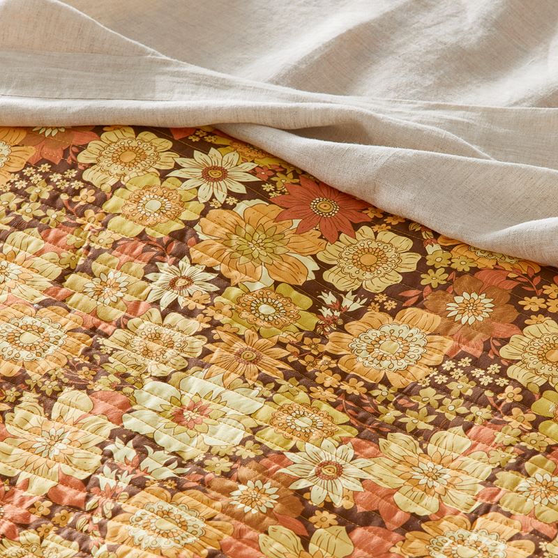 Hannah Gold Quilted Quilt Cover Separates