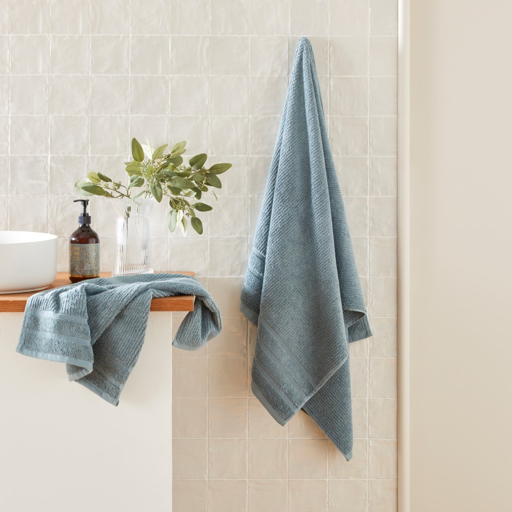 Flinders Sea Blue Towel Range