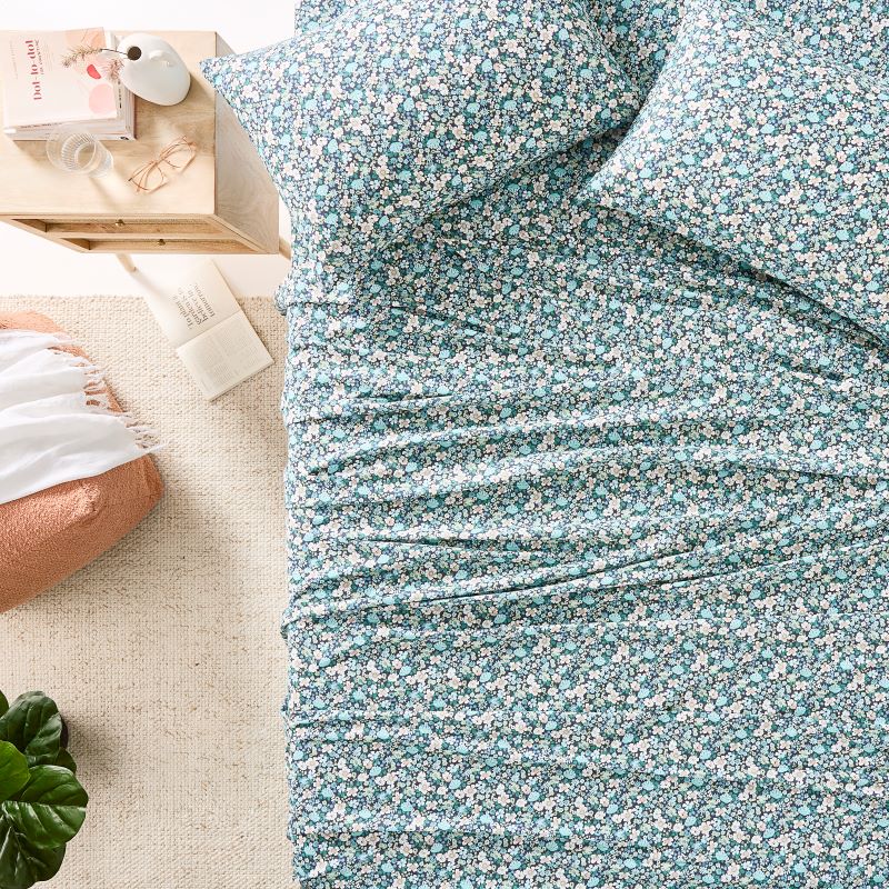 Aqua Libertine Printed Sheet Set