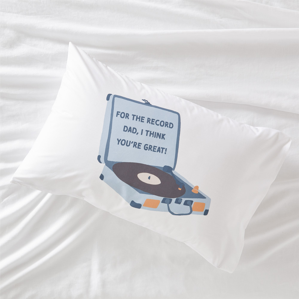 I Think You're Great Text Pillowcase
