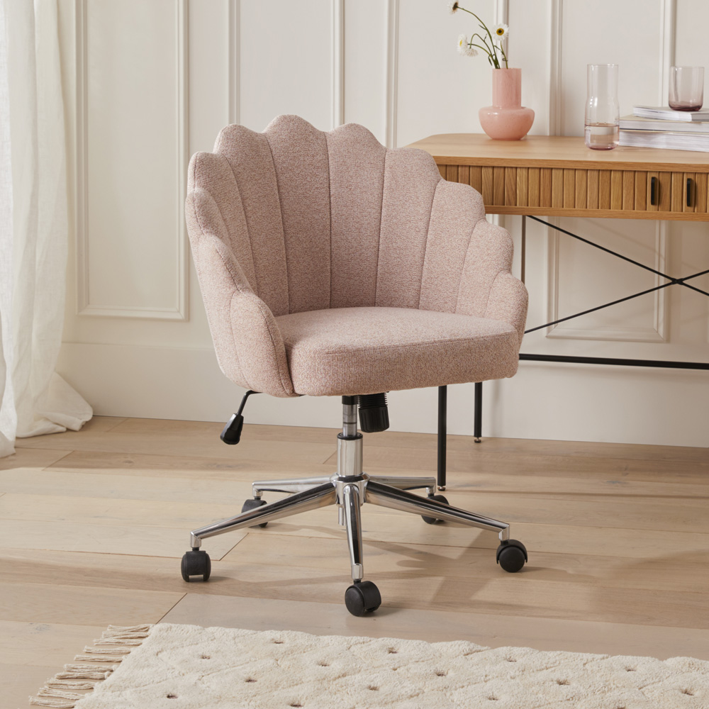Arista Mauve Marle Desk Chair